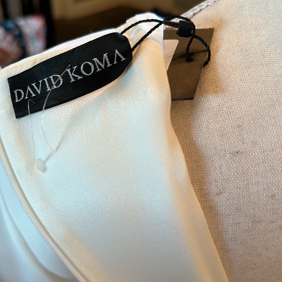MOD BUTTON DRESS by DAVID KORMA - Picture 6 of 9